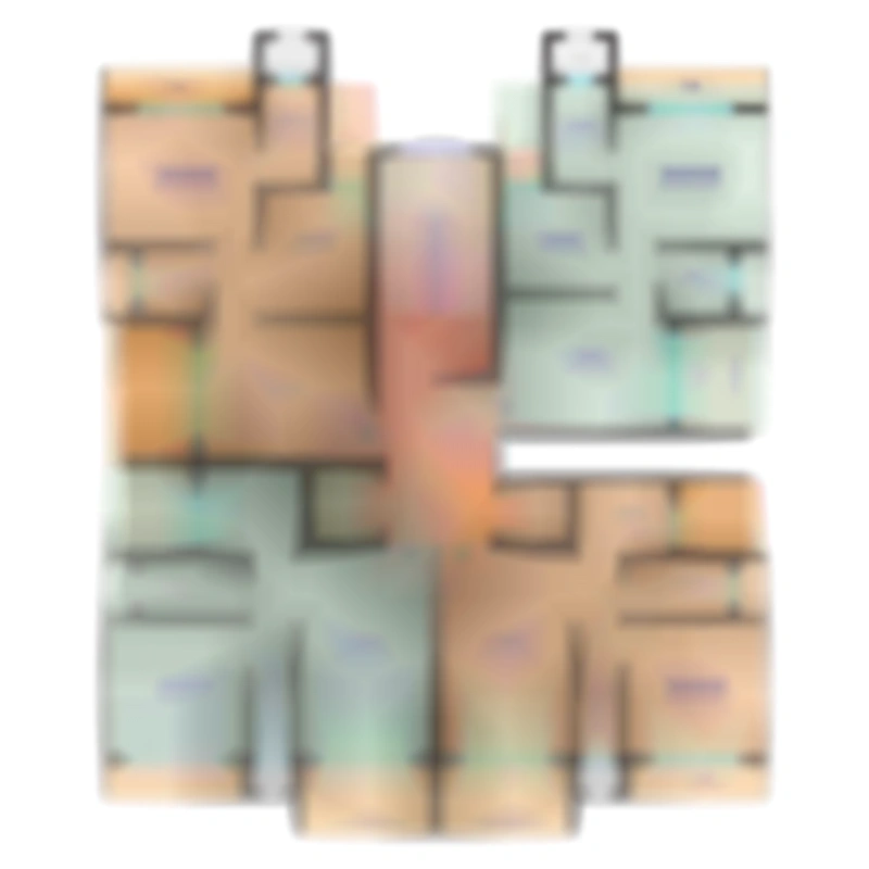 Madhuraaj Builders and Developers 2nd and 4th Floor Plan