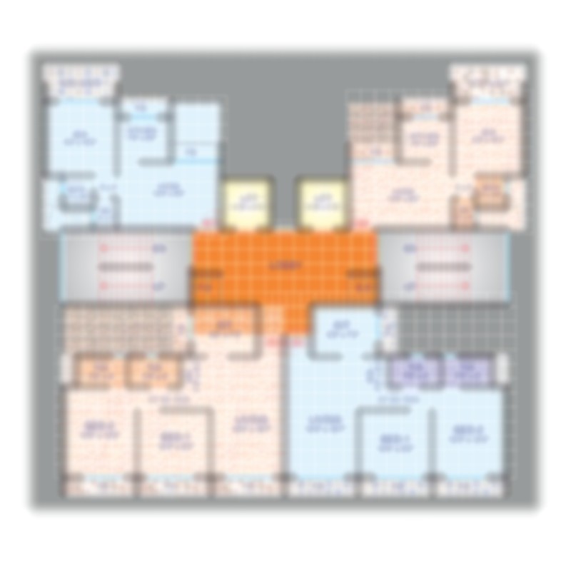 Madhuraaj Builders and Developers 2nd Floor Plan