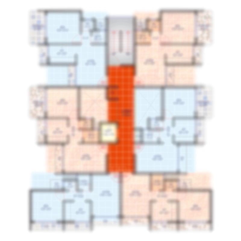 Madhuraaj Builders and Developers 2nd Floor Plan