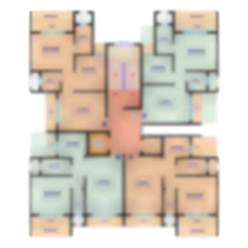 Madhuraaj Builders and Developers 3rd and 5th Floor Plan