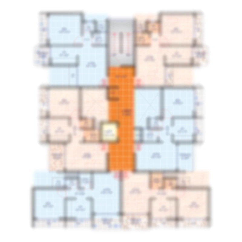 Madhuraaj Builders and Developers 3rd and 5th Floor Plan