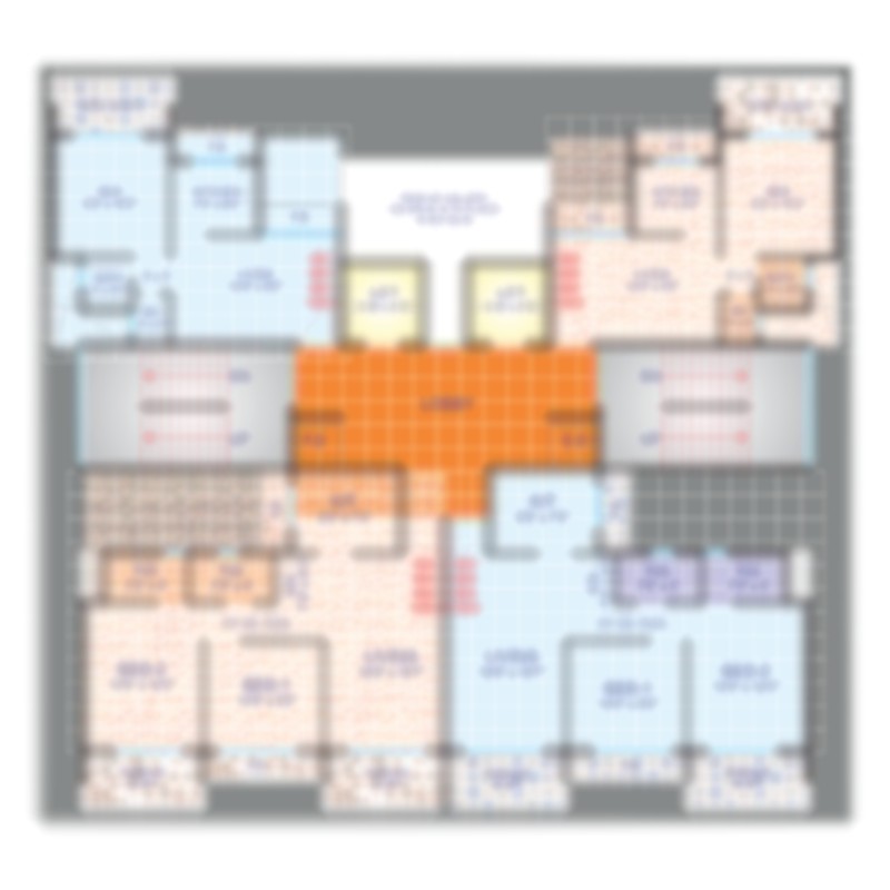 Madhuraaj Builders and Developers 4,6,8,10 th Floor Plan